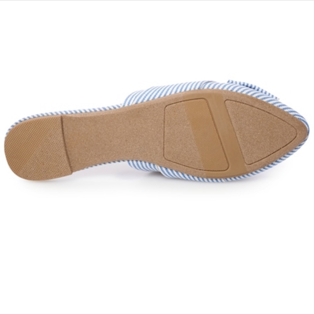 LC LAUREN CONRAD Tie Front Mules - Picture 3 of 4